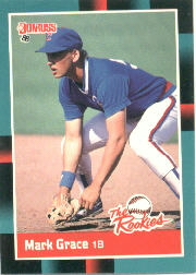 1988 Donruss Rookies Baseball Cards    001      Mark Grace RC
